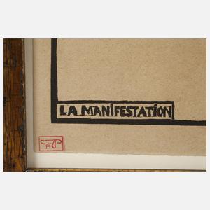 Félix Vallotton, "Die Demonstration"