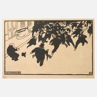 Félix Vallotton, "Die Demonstration"111