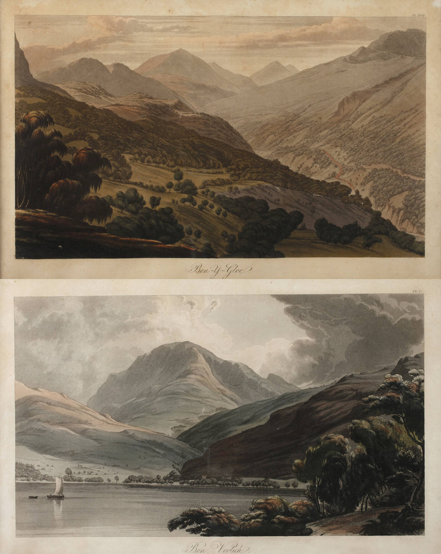 Paar Ansichten Schottlands