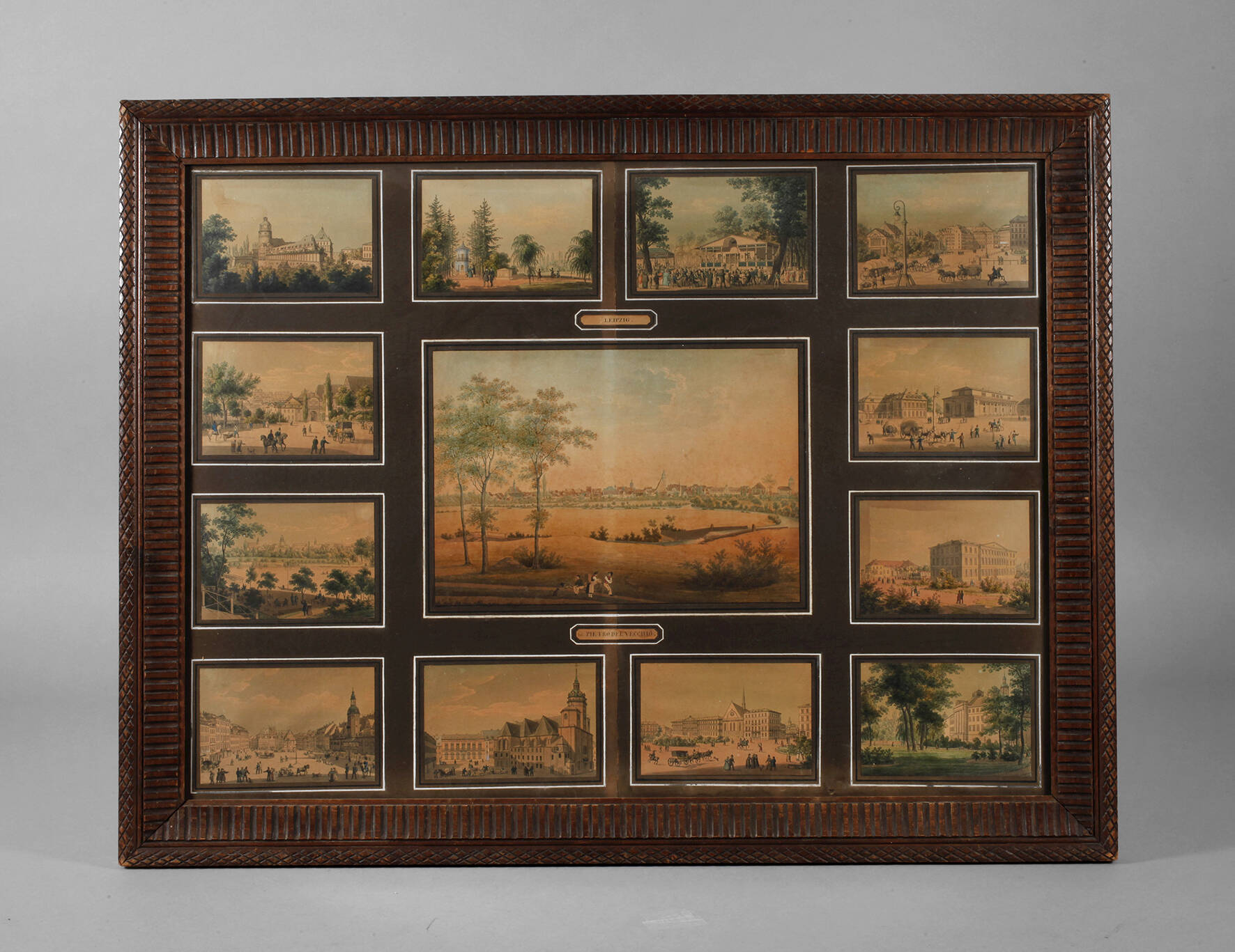 Großes Souvenierblatt Leipzig