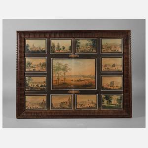 Großes Souvenierblatt Leipzig