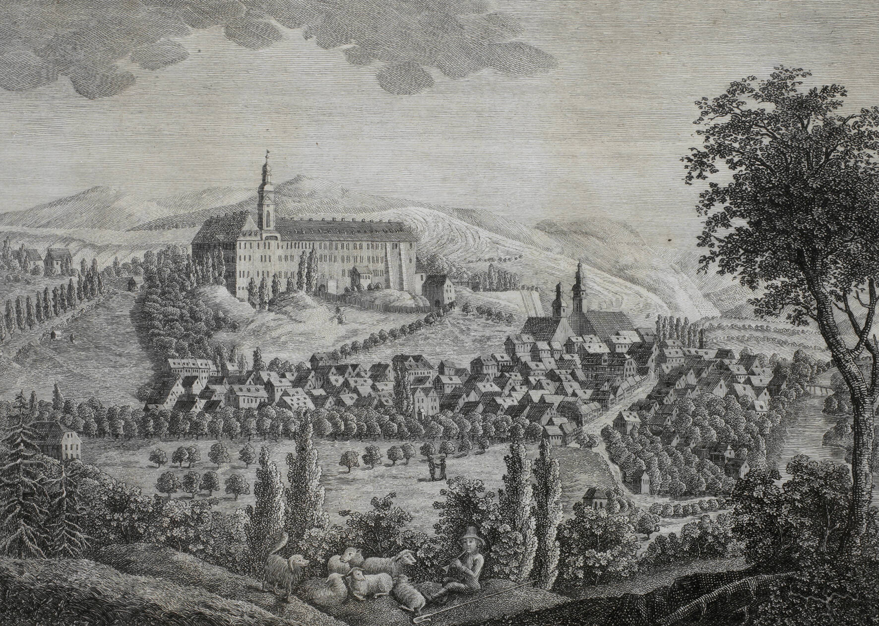 Ansicht von Rudolstadt