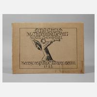 Ernst Barlach, "Die Wandlungen Gottes"111