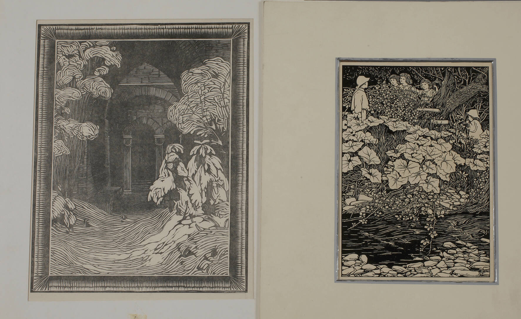 Prof. Peter Behrens, "Winterlandschaft"