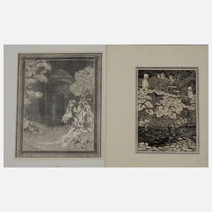 Prof. Peter Behrens, "Winterlandschaft"