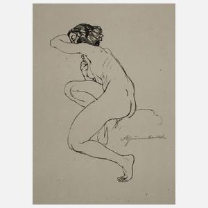 Arthur Brusenbauch, Ruhender Akt