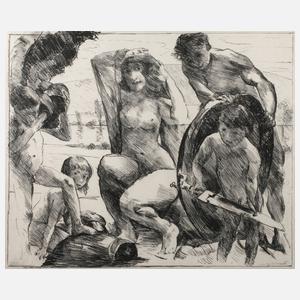 Prof. Lovis Corinth, "Die Waffen des Mars"