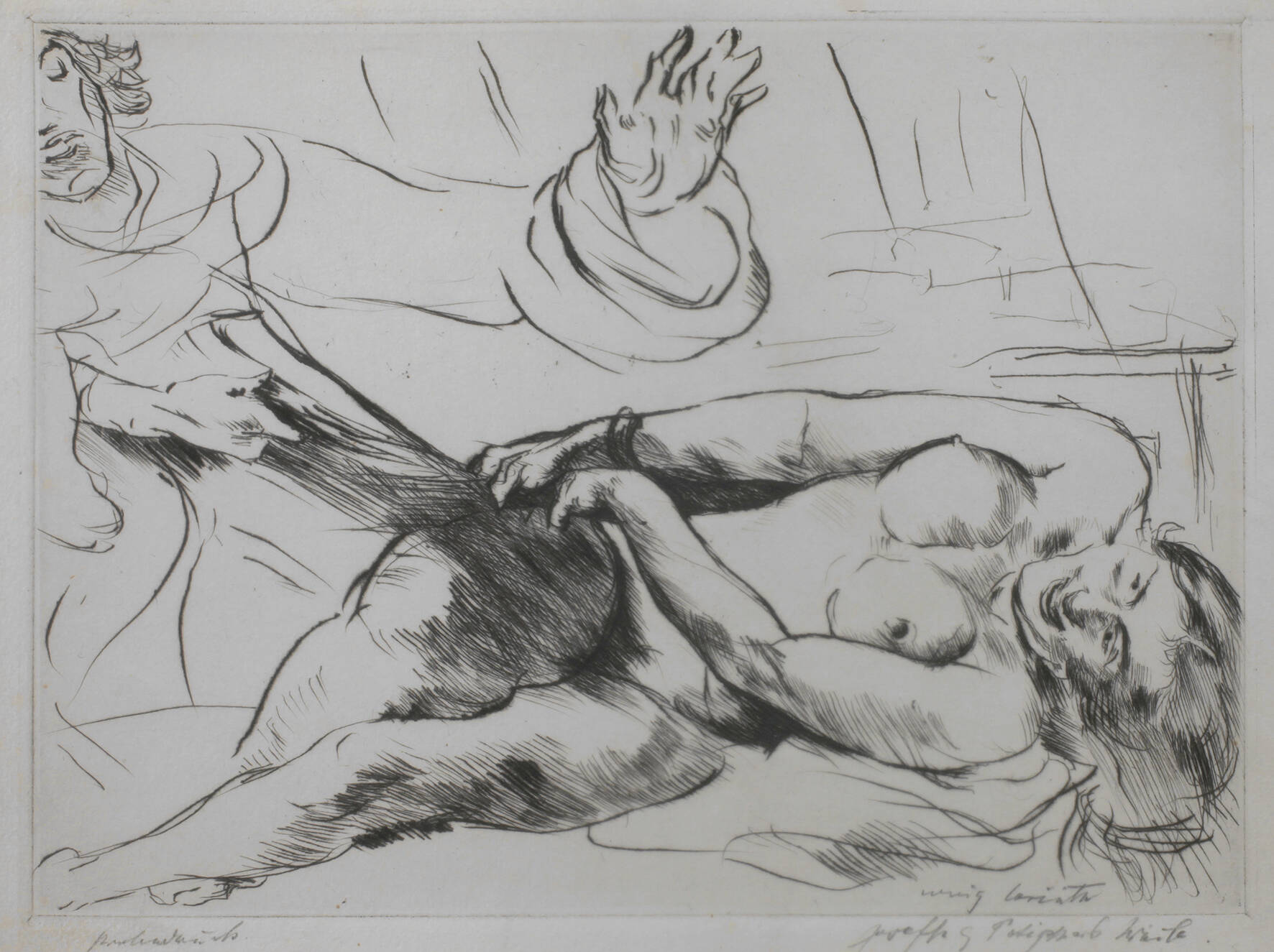 Prof. Lovis Corinth, "Joseph und Potiphars Weib II"