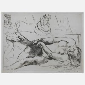 Prof. Lovis Corinth, "Joseph und Potiphars Weib II"