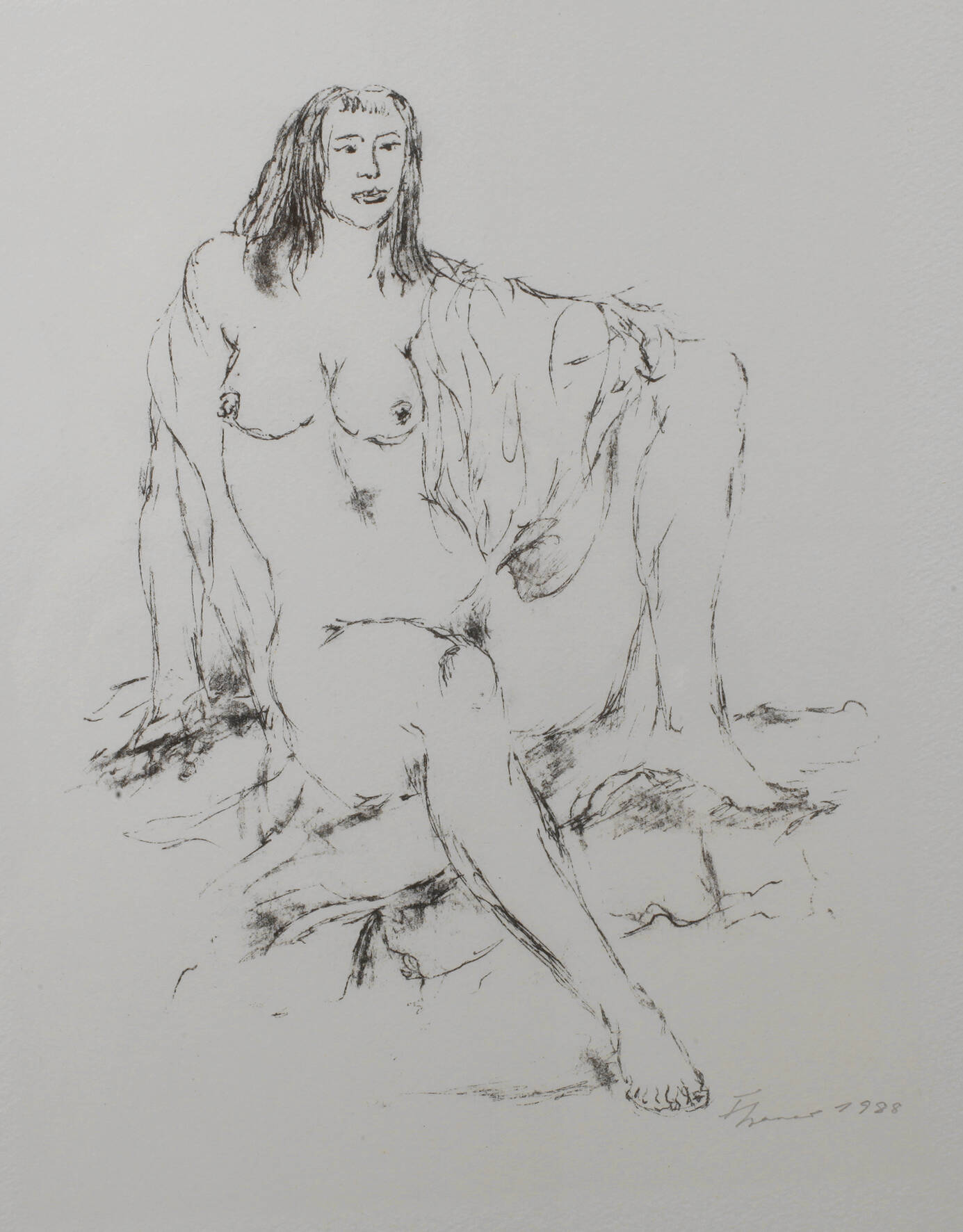 Prof. Fritz Cremer, Sitzende