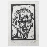 Prof. Otto Dix, Selbstbildnis111