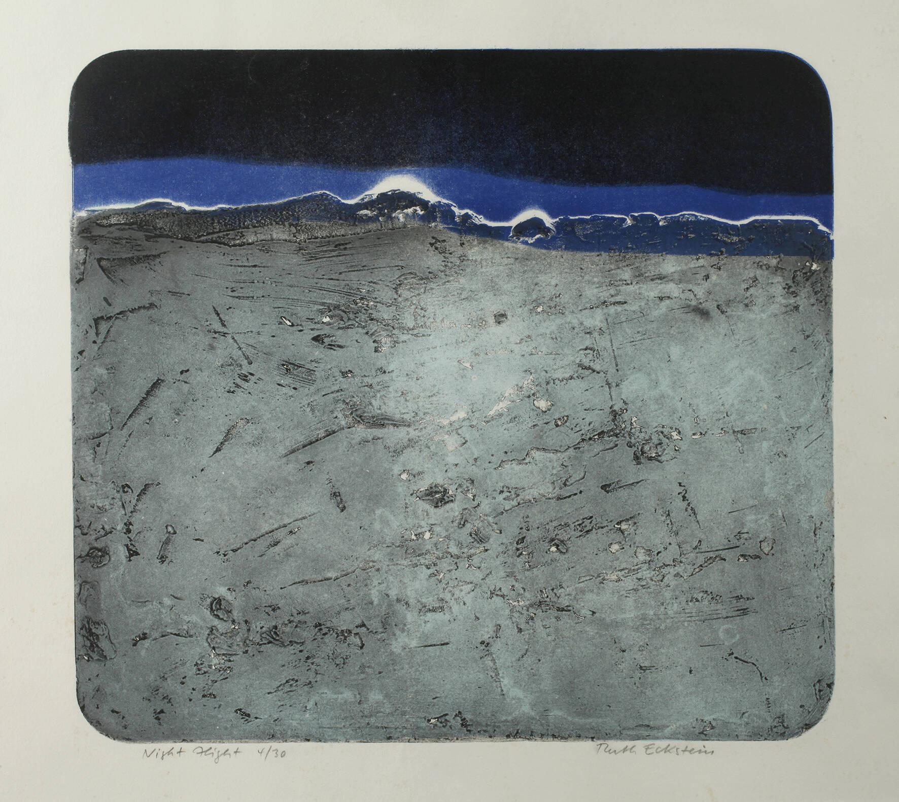 Ruth Eckstein, "Night Flight"