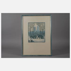 Conrad Felixmüller, Im Berliner Zoo