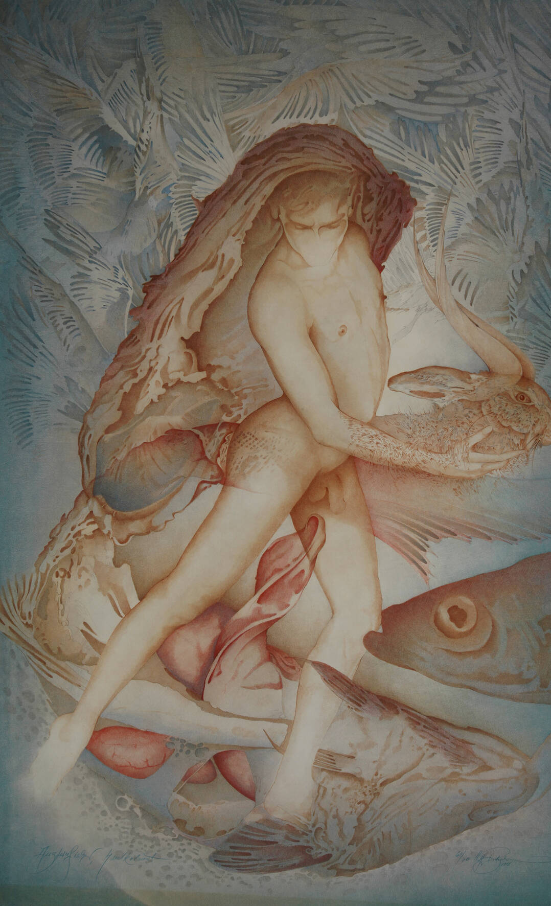 Wolfgang Fratzscher, "Austernfischer"