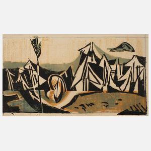 Hermann Frauenknecht, "Waldlandschaft-Version 2"