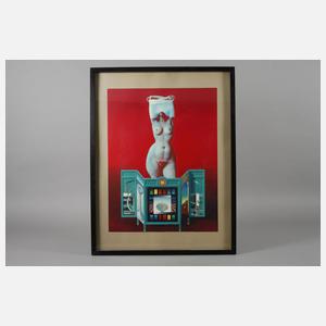 Rudolf Hausner, "Evas Paravent"