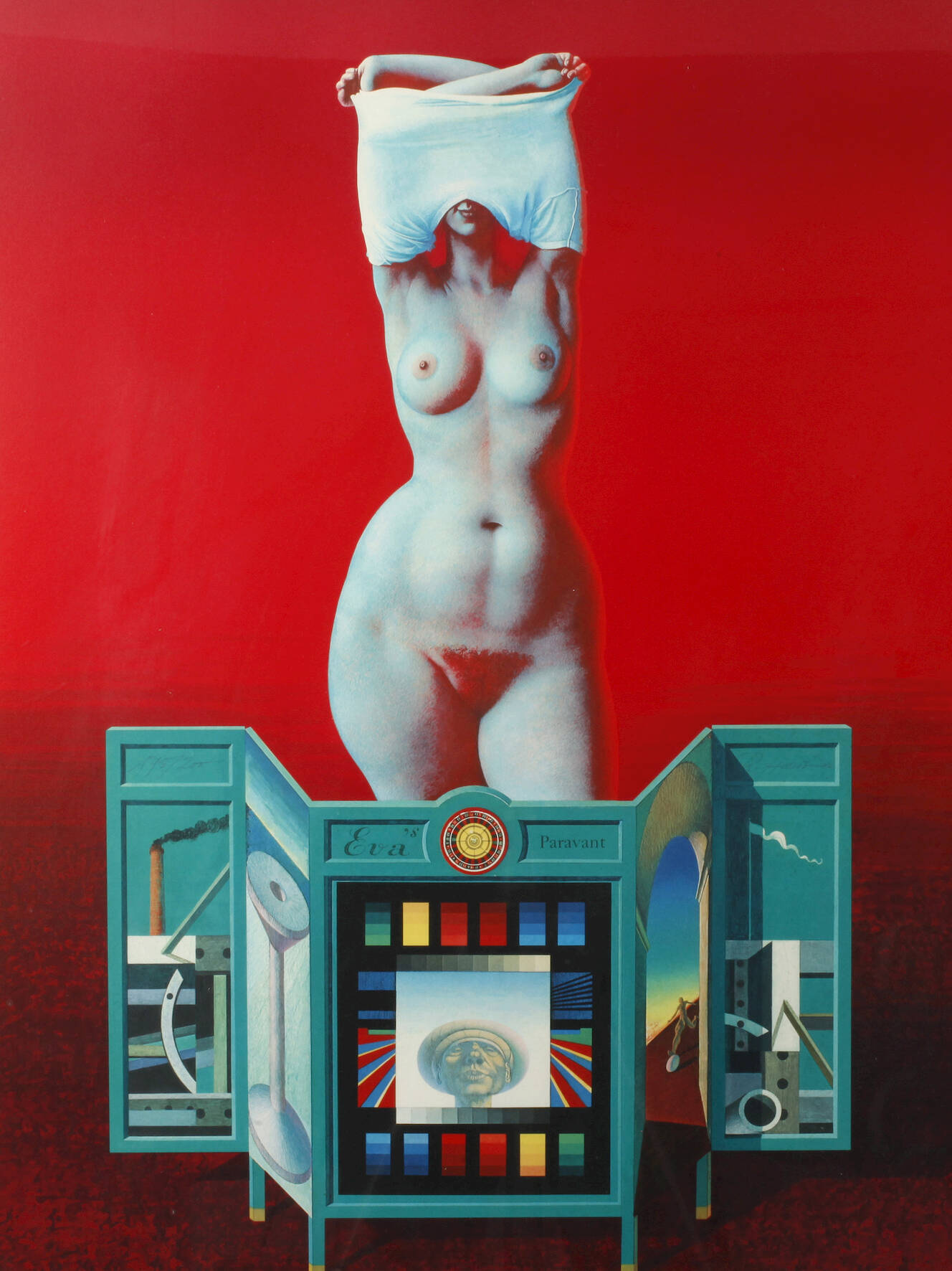 Rudolf Hausner, "Evas Paravent"