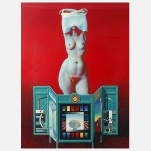 Rudolf Hausner, "Evas Paravent"