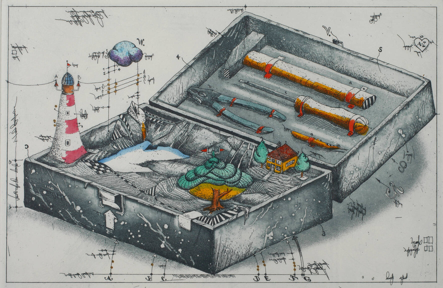 Leslie G. Hunt, "Bordwerkzeug einmal schwedisch ..."