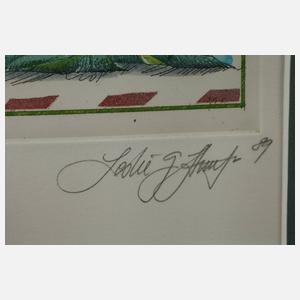 Leslie G. Hunt, "Fürs Stand-Fest"