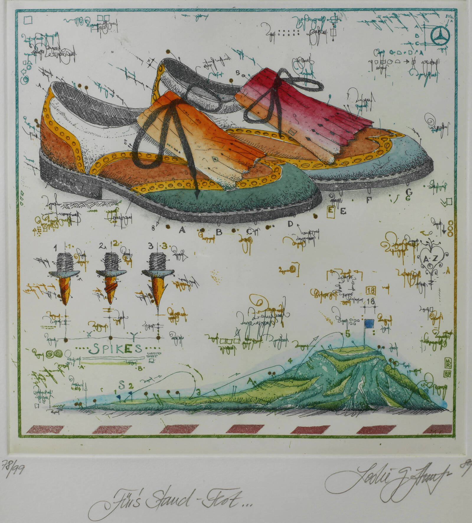 Leslie G. Hunt, "Fürs Stand-Fest"