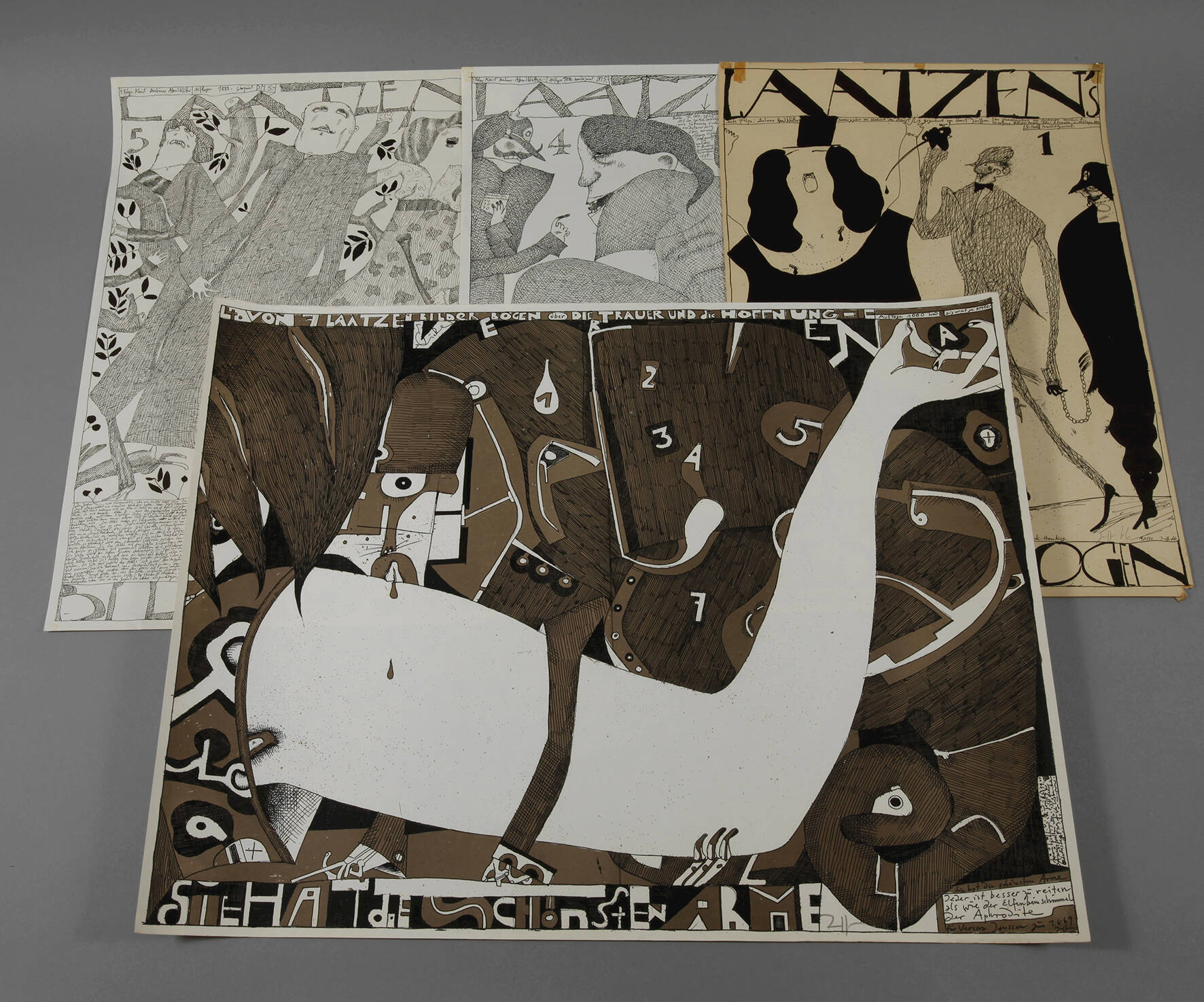 Horst Janssen, Konvolut Graphik