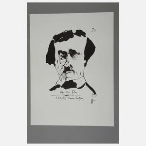 Horst Janssen, Sammlung Schriftstellerportraits