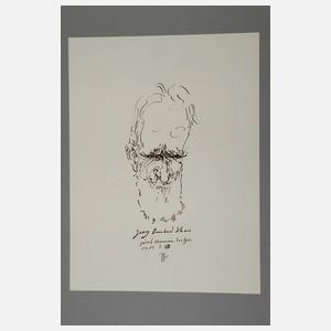 Horst Janssen, Sammlung Schriftstellerportraits