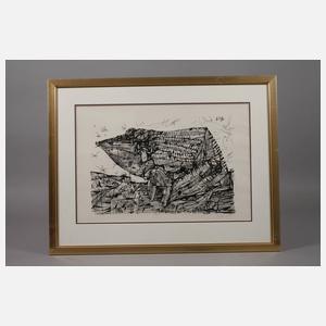 Horst Janssen, "Kröte Gustaf"