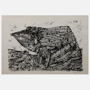 Horst Janssen, "Kröte Gustaf"