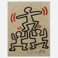 Keith Haring, Blatt aus der Bayer Suite111