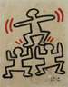 Keith Haring, Blatt aus der Bayer Suite