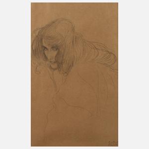 Gustav Klimt, Frauenportrait