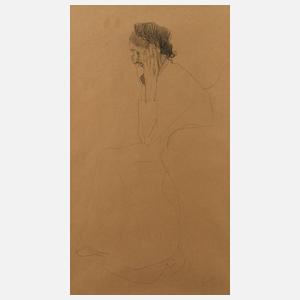 Gustav Klimt, Bildnis einer älteren Frau