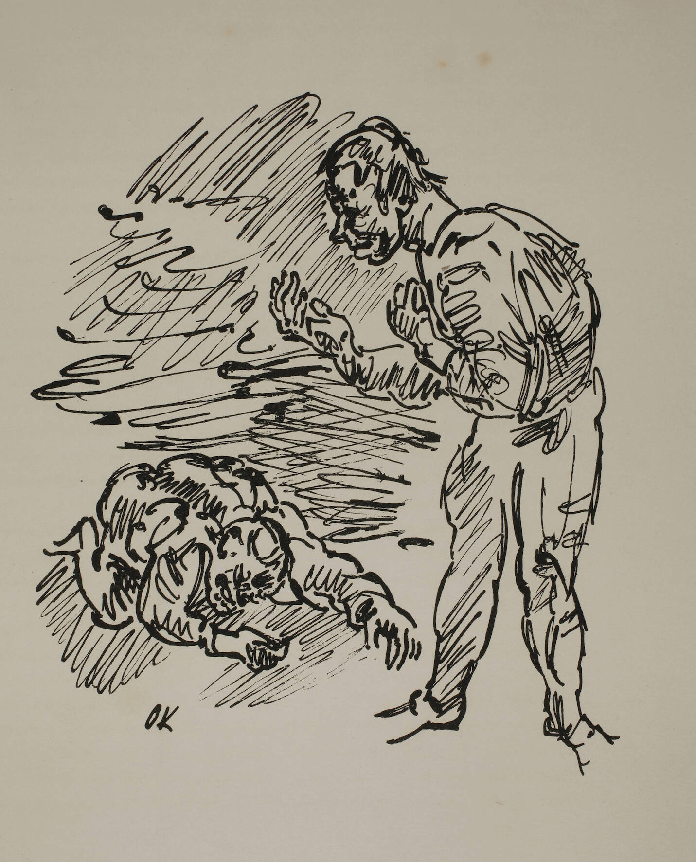 Oskar Kokoschka, aus "Lob des hohen Verstandes"