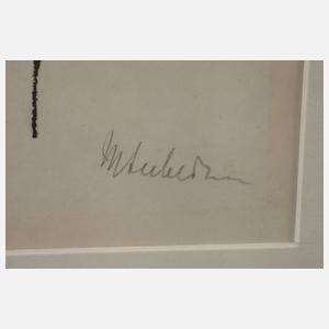 Prof. Max Liebermann, Selbstportrait