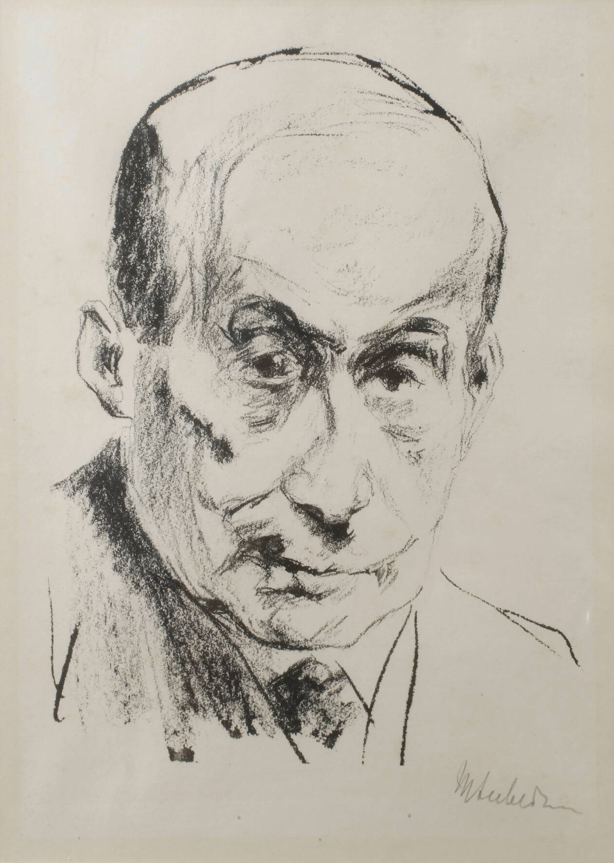 Prof. Max Liebermann, Selbstportrait