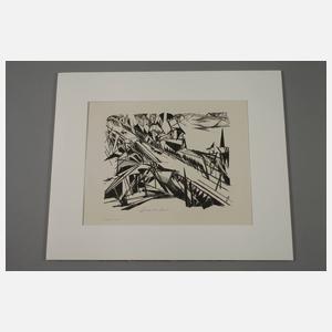 Moritz Melzer, "Spreebrücke, Berlin",