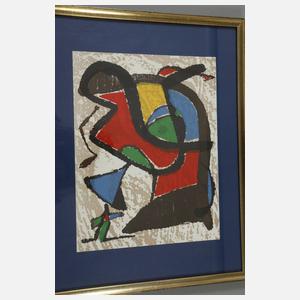 Joan Miró, Paar Farbholzschnitte