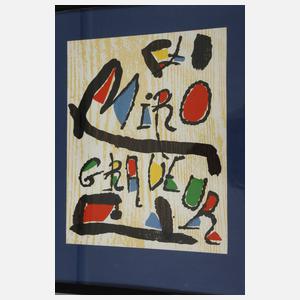 Joan Miró, Paar Farbholzschnitte
