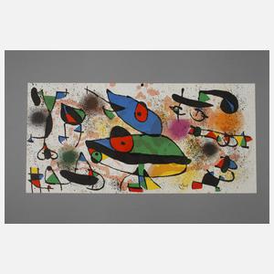 Joan Mirò, Abstrakte Komposition I