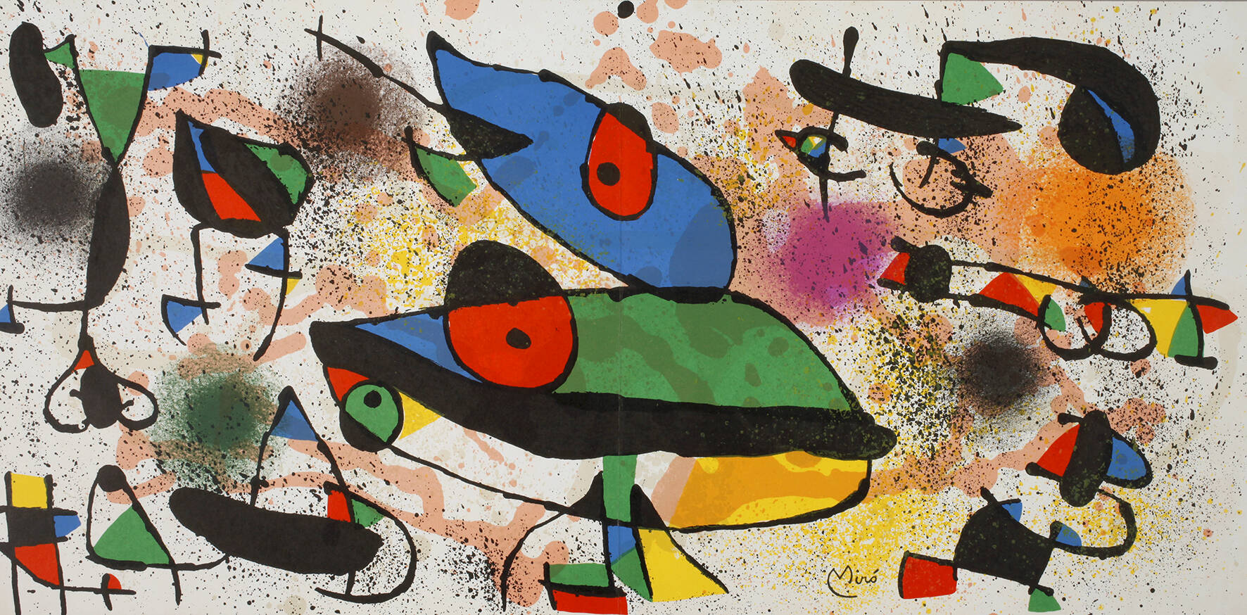 Joan Mirò, Abstrakte Komposition I