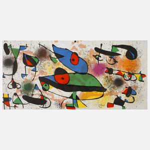 Joan Mirò, Abstrakte Komposition I