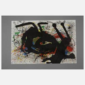 Joan Miró, Abstrakte Komposition III