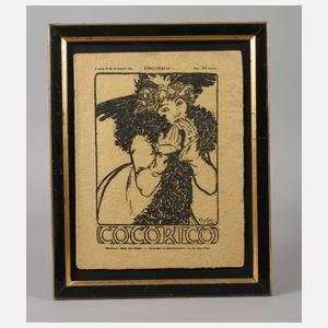 Alfons Mucha "Cocorico"