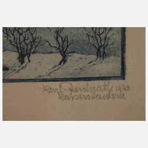 Karl Reichrath, Paar Radierungen