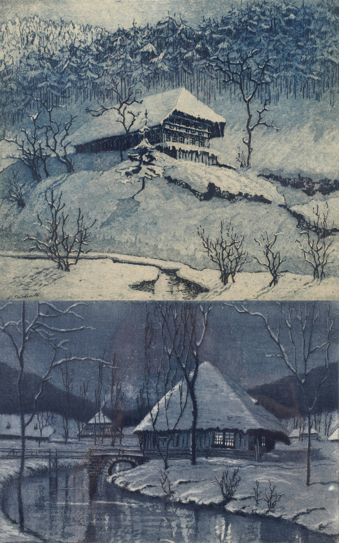 Karl Reichrath, Paar Radierungen