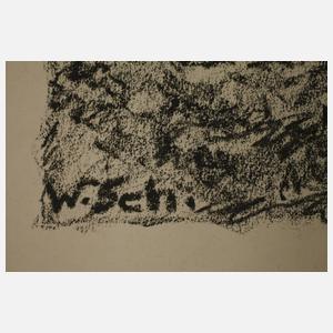 Wilhelm Schmurr, attr., An der Brücke im Park