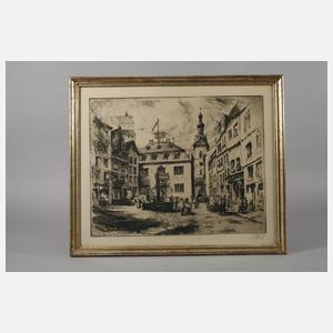 Josef Steib, "Marktplatz Cochem"