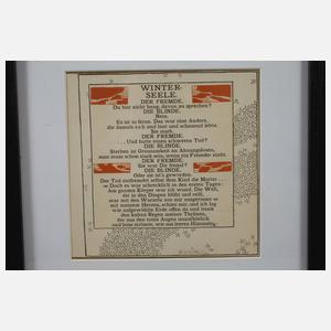 Ernst Stöhr, Paar Graphiken